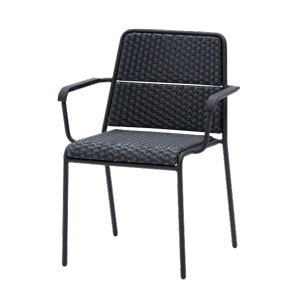 A600ウィッカーアームチェア