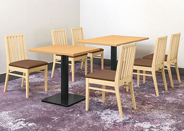 阿曽椅子 HD 大間 Dテーブルセット