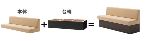 本体と台輪をそれぞれ選びます