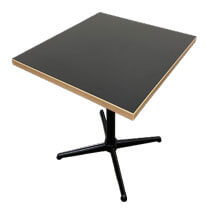 T-メラミン樹脂積層エッジテーブル 550×600
