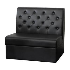 T-ボタン留めソファW840