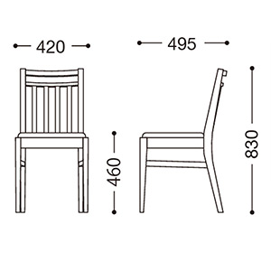 カルースト46（既製品）サイズ