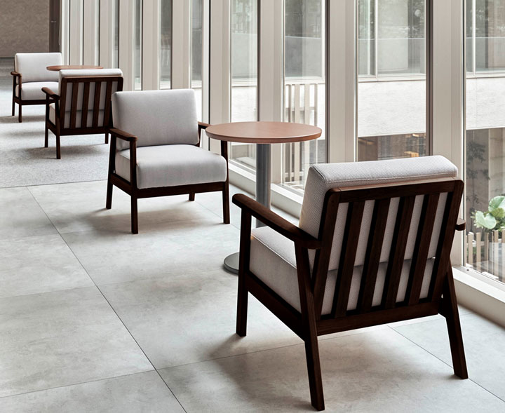 デュアリィ（ワーク）ロビー ラウンジチェア｜業務用家具のE家具.JP