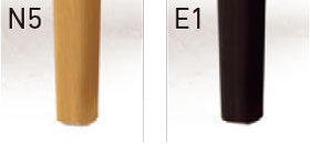 ナチュラル/カラーダークブラウン