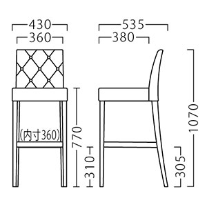 プレージスタンドサイズ