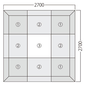 メロディーA設置例
