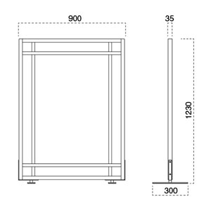 衝立6180-9126 タテサイズ