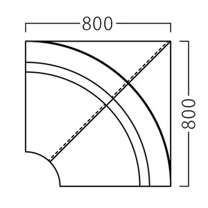 ボトルコーナーサイズ