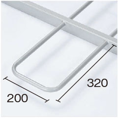 スツールハンガー部