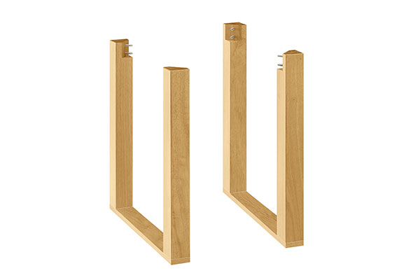 長門Ⅰソリ付テーブル 脚部