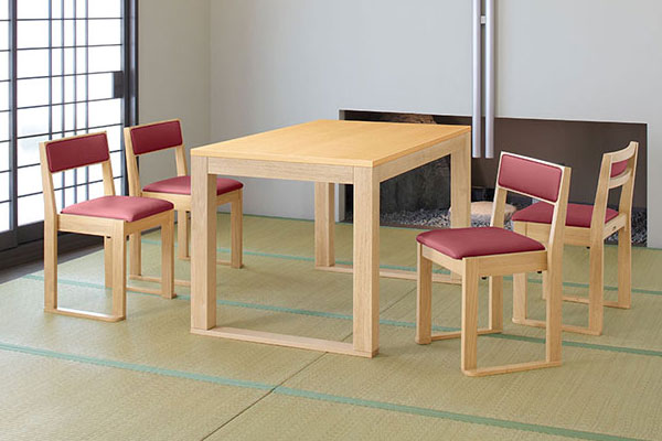 長門Ⅰソリ付テーブル N