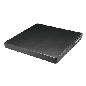 レザー座布団(大)50厚 500角 黒色